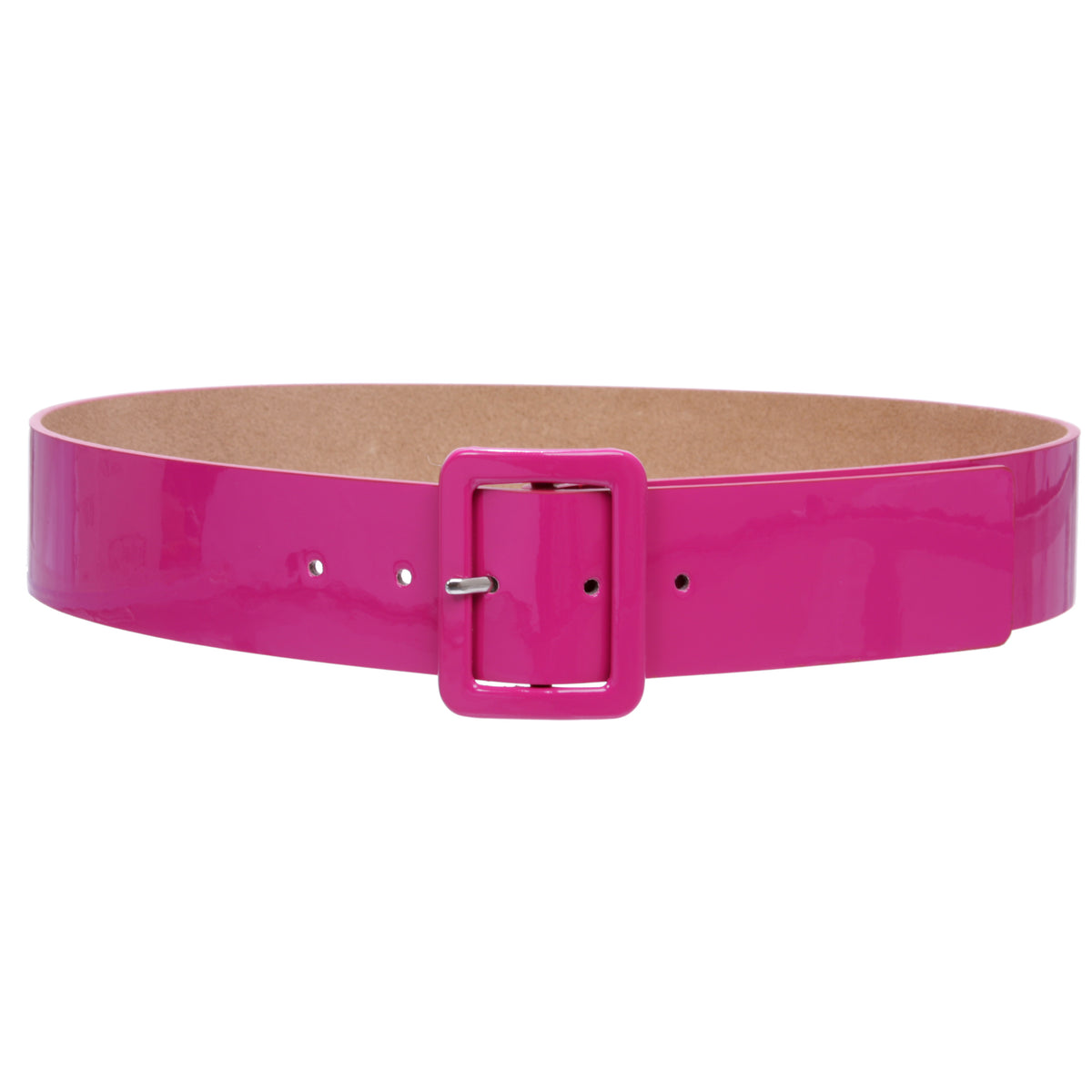 3135 Ladies High Waist Patent Leather Wide Fashion Square Belt, Turquoise | Myproject-2023-05-09T141757.  main image 4