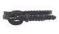 Women's 1/2" Skinny Braided Leather Belt