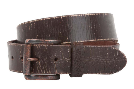 COBALT Mens 1 1/2" Vintage Genuine Leather Belt