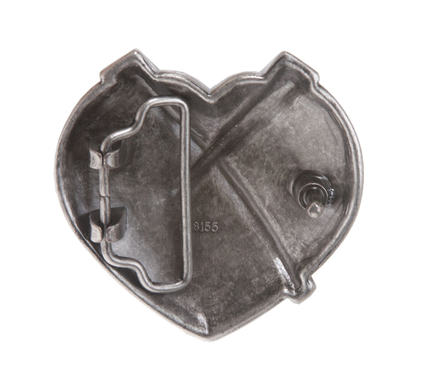Rhinestone Heart belt Buckle