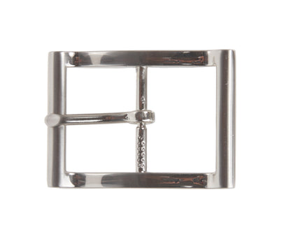 1 1/4" (33 mm) Single Prong Rectangular Center Bar Belt Buckle