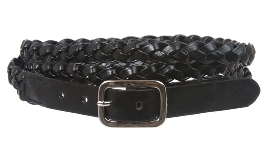 Womens 3/4" Width Braided Belt