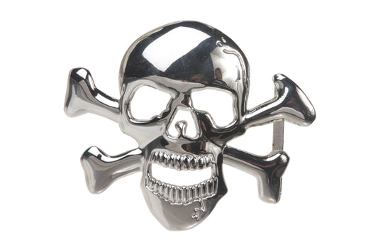 Skull and Cross Bone Pirate Belt Buckle