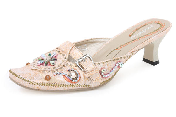 JOHN FASHION Embroidery Beads Sandal