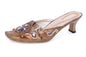 JOHN FASHION Embroidery Beads Sandal