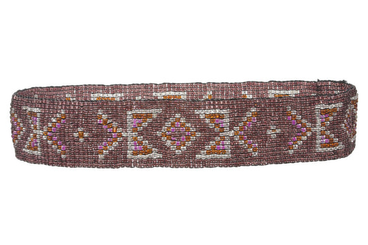 Ladies 2 1/4" Beaded Stretch Belt