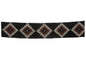 Diamond Pattern Southwest Beaded Stretch Belt