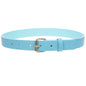 Kids 1" Snap On Plain Leather Belt