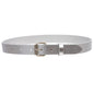 Kids 1" Snap On Plain Leather Belt