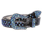 Kids Cowboy Cowgirl Classic Western Rhinestone Bling Studded Diamond Leather Belt