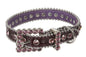 3/4" (20 mm) W Faux Alligator Rhinestone Dog Collar