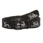 Double Hole Grommets Canvas California Republic Bear Flag Web Belt