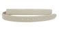 1 1/8 Inch Cut-To-Fit Feather Edged Plain  Leather Belt Strap