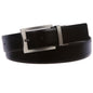 Men's 1 1/4" Cut-to-Fit Black or Brown Reversible Dress Belt