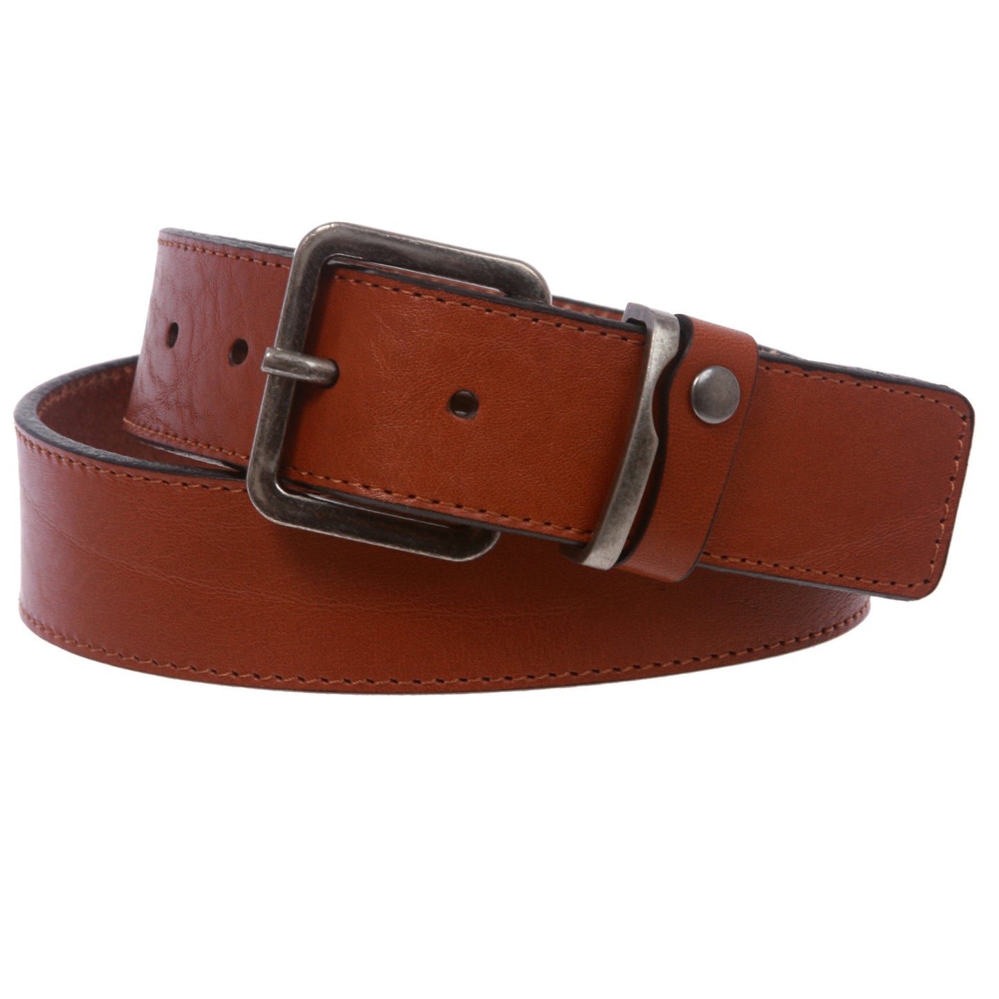 BELTISCOOL Men's Italian Leather Casual Jean Belt