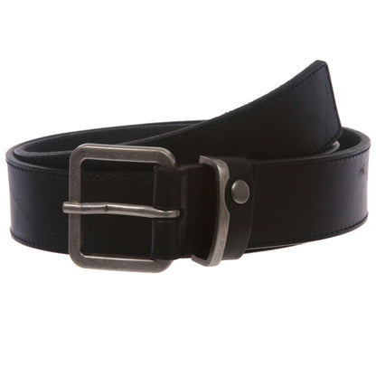 BELTISCOOL Men's Italian Leather Casual Jean Belt