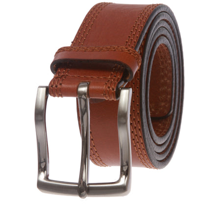 Men's Full Grain Italian Leather Casual Belt