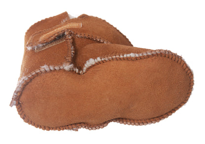 NINO Infants' Genuine Suede Shearling  Erin Boots