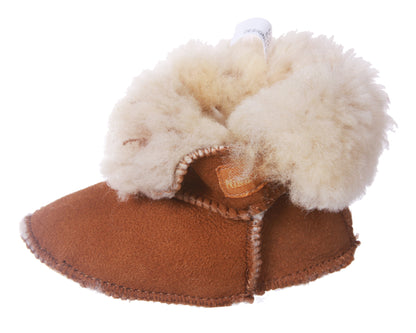 NINO Infants' Genuine Suede Shearling  Erin Boots