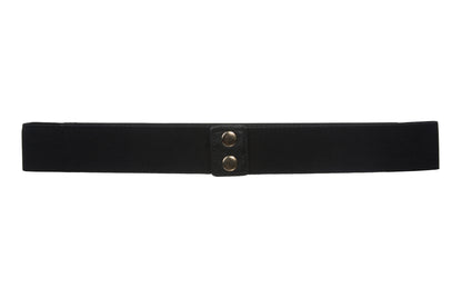 Ladies 1 1/2" Wide High Waist Elastic Fashion Belt Size: One