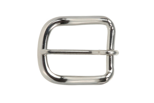 1 1/4 Inch Single Prong Round Belt Buckle