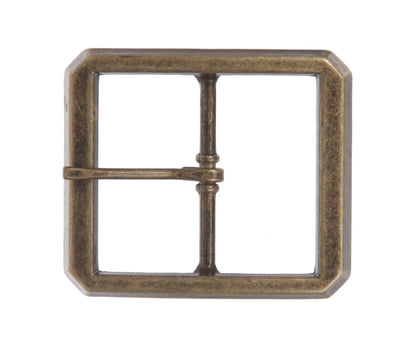 1 1/2" (38 mm) Single Prong Rectangular Belt Buckle