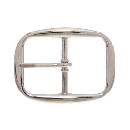 1 1/4" (32 mm) Single Prong Oval Center Bar Belt Buckle
