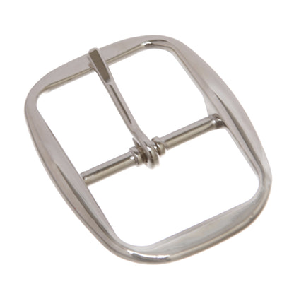 1 1/4" (32 mm) Single Prong Oval Center Bar Belt Buckle
