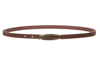 1/2" Skinny Faux Leather Fashion Belt Size: One-