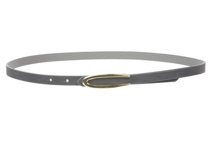 1/2" Skinny Faux Leather Fashion Belt Size: One-