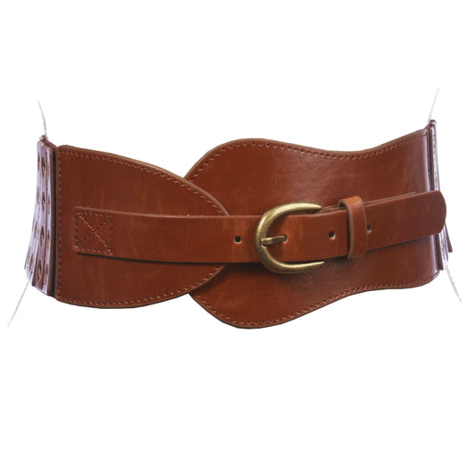 Women's 3" Wide High Waist Fashion Stretch Belt